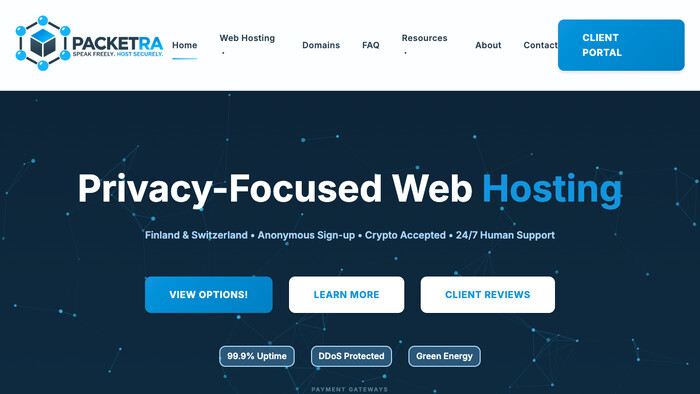 Packetra screenshot