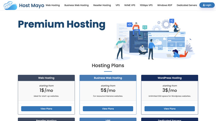 Host Mayo screenshot