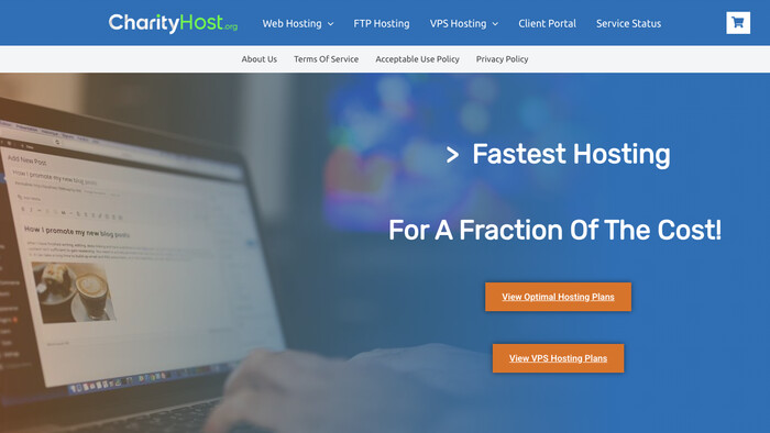 CharityHost screenshot