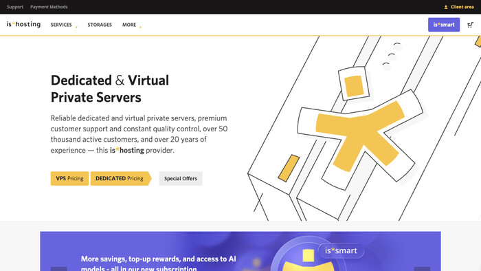 is*hosting screenshot