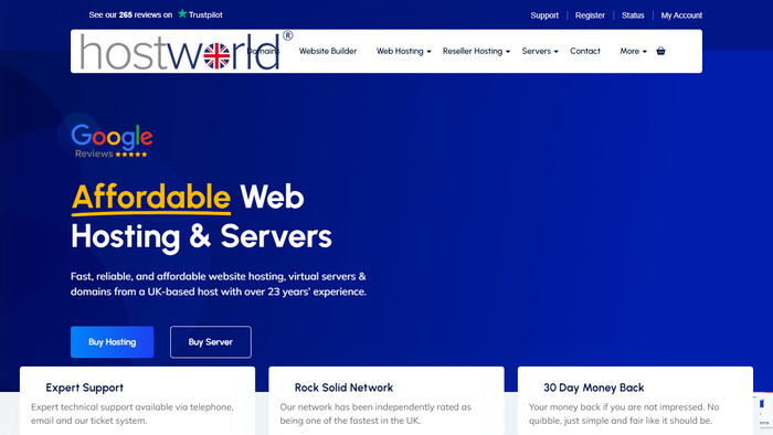 hostworld Limited screenshot