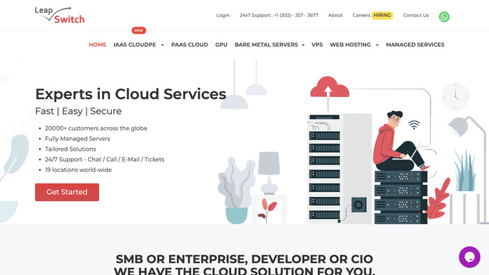 Leapswitch screenshot