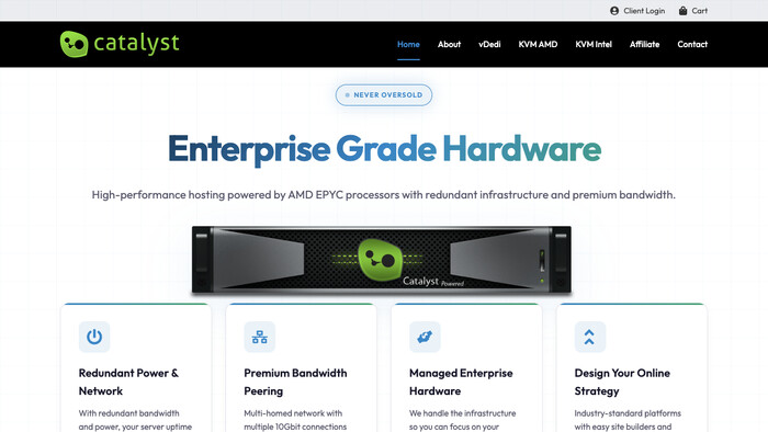 Catalyst Host LLC screenshot