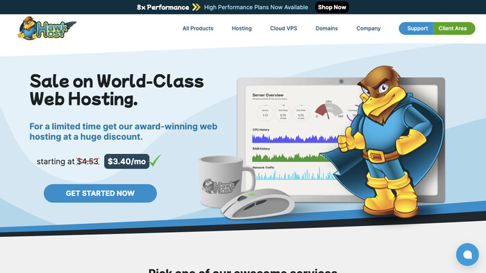 Hawk Host screenshot