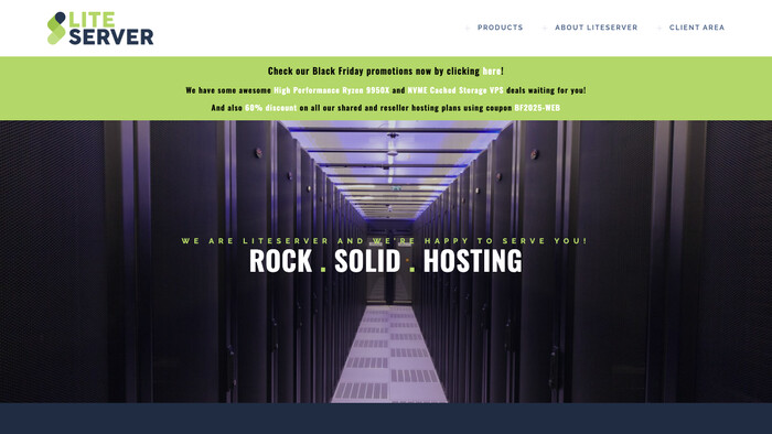 LiteServer B.V. screenshot