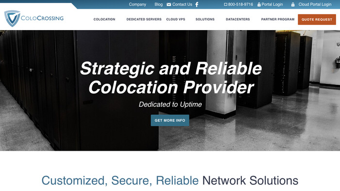 ColoCrossing screenshot