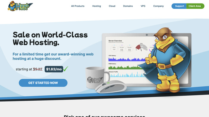 Hawk Host screenshot