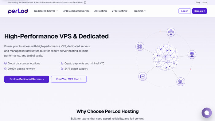 PerLod screenshot