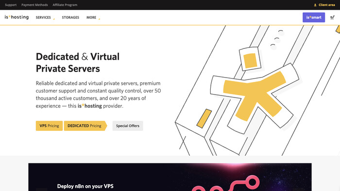 is*hosting screenshot