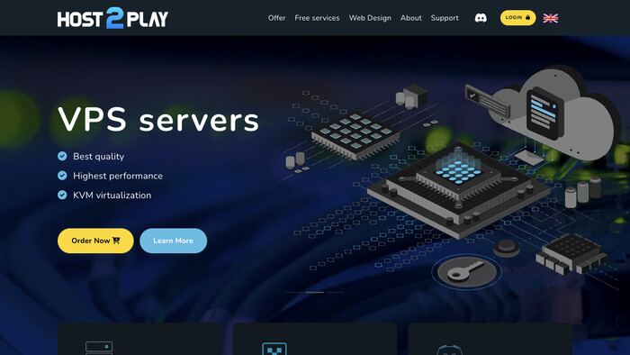 Host2play screenshot