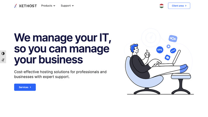 XetHost screenshot