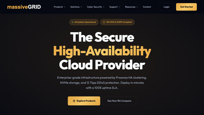 MassiveGrid screenshot