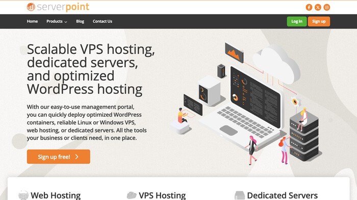 ServerPoint screenshot