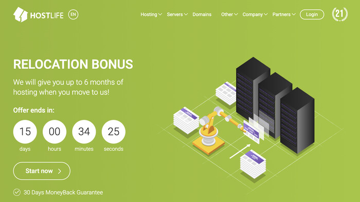 HOSTLIFE screenshot