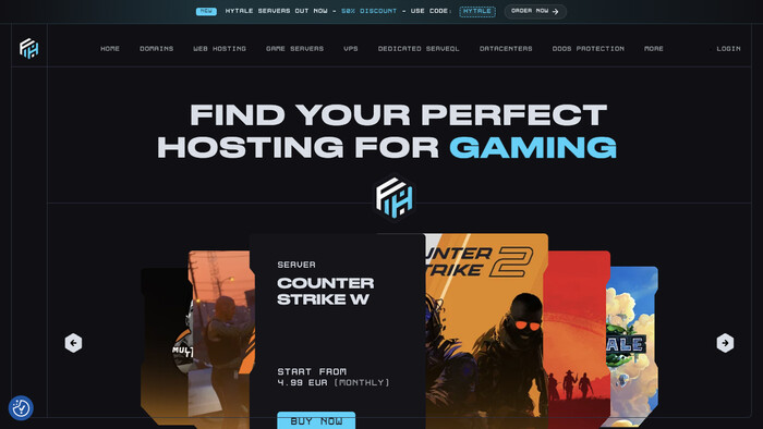 FreakHosting screenshot