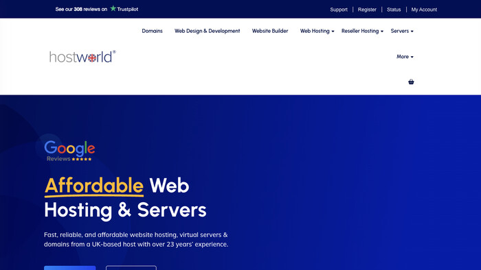 hostworld Limited screenshot