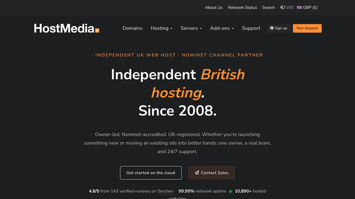 Host Media screenshot