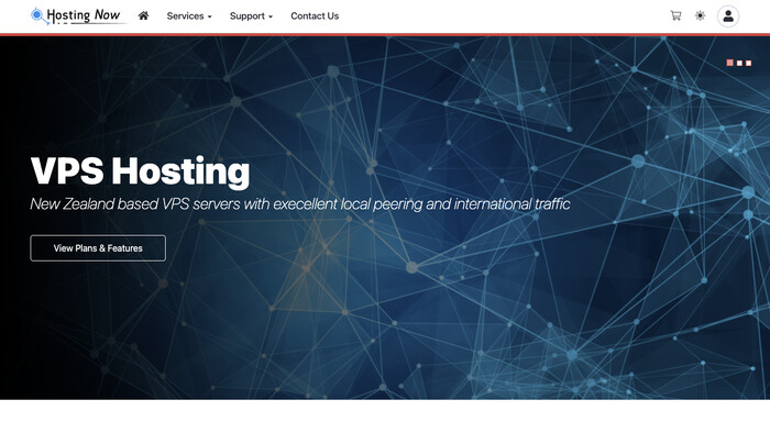 Hosting Now NZ screenshot
