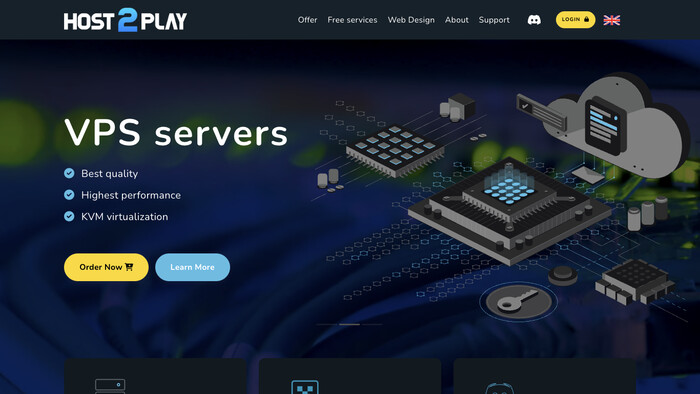 Host2play screenshot