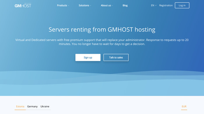GMHost screenshot