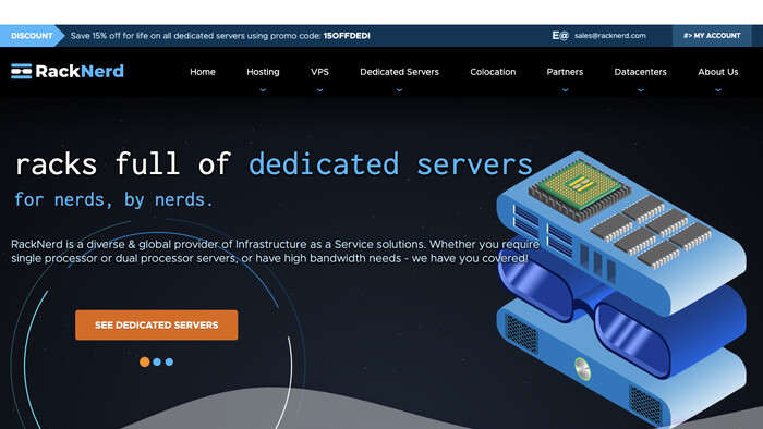 RackNerd screenshot