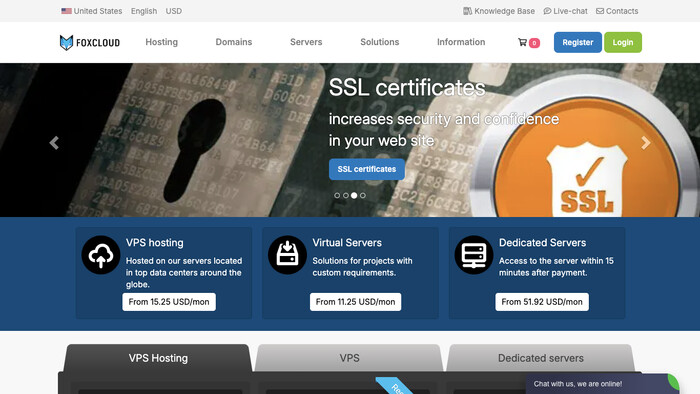 FOXCLOUD screenshot