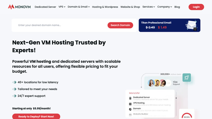 MonoVM screenshot
