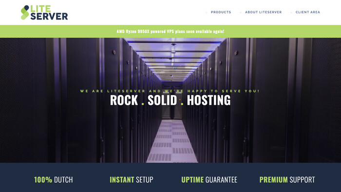 LiteServer B.V. screenshot