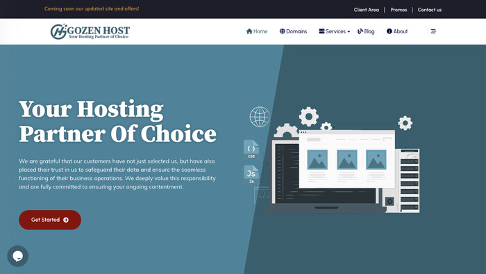 GoZENhost screenshot