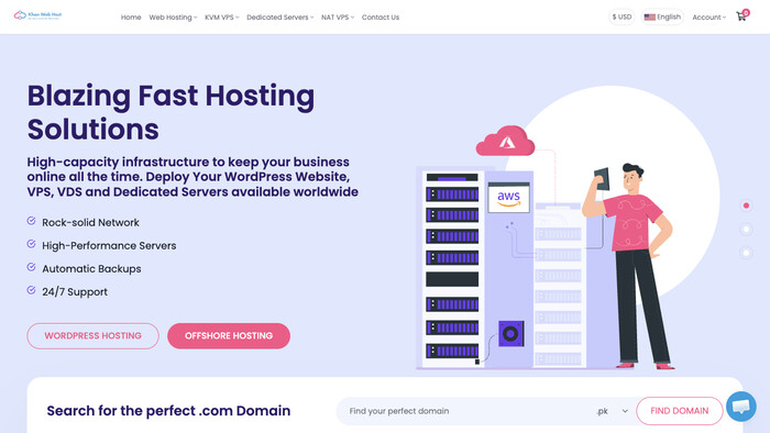 KhanWebHost screenshot