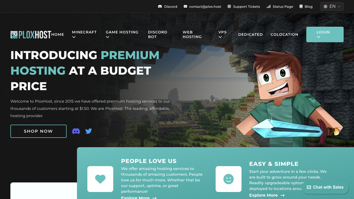 PloxHost screenshot