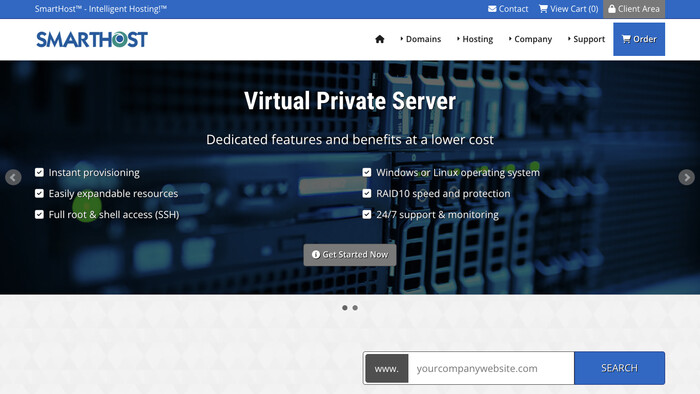 SmartHost LLC screenshot