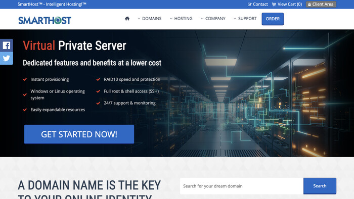 SmartHost LLC screenshot