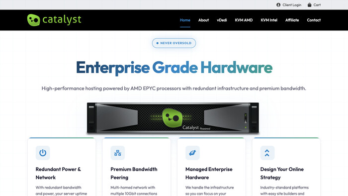 Catalyst Host LLC screenshot