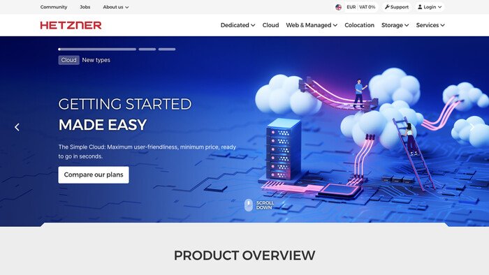 Hetzner screenshot