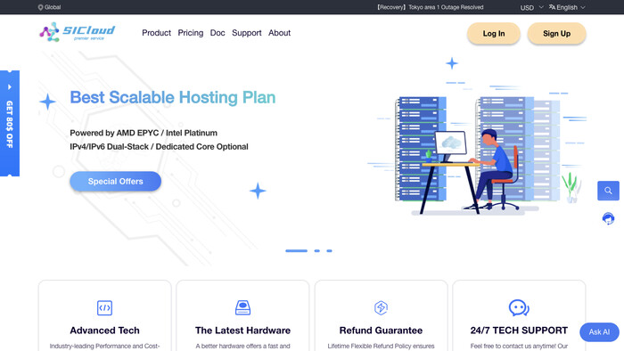 SICloud screenshot