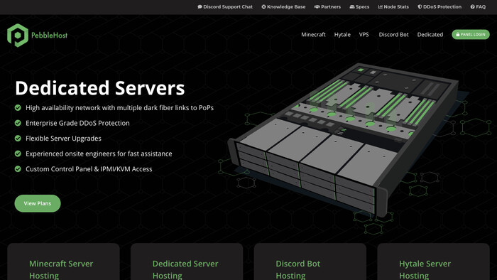 PebbleHost screenshot