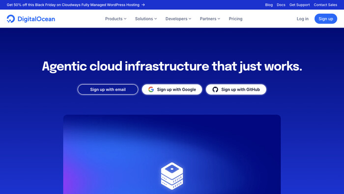 DigitalOcean screenshot