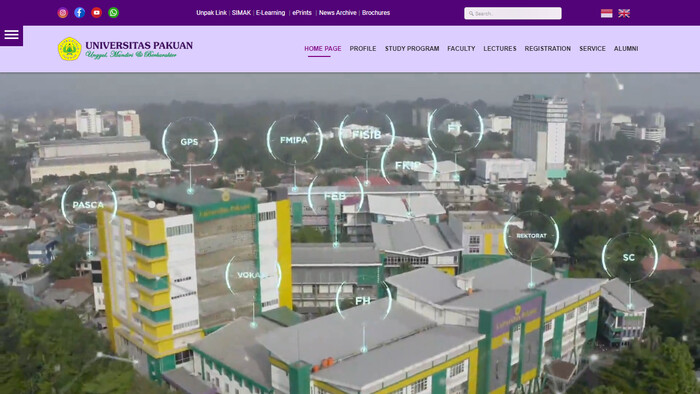 Universitas Pakuan screenshot