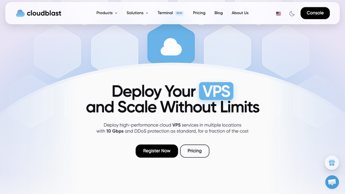Cloudblast screenshot