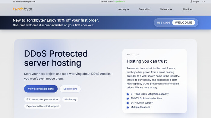 Torchbyte screenshot
