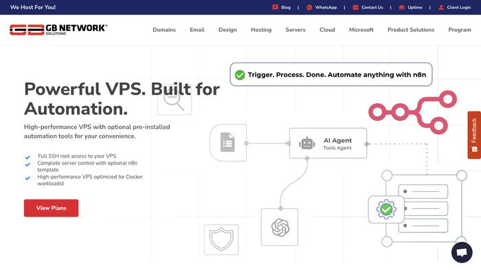GB Network Solutions screenshot
