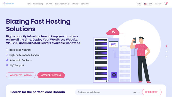 KhanWebHost screenshot
