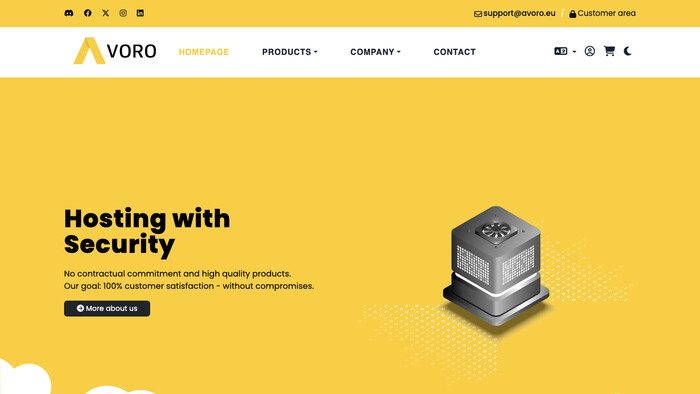 Avoro screenshot