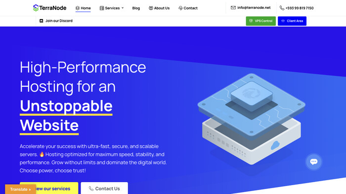 TerraNode screenshot