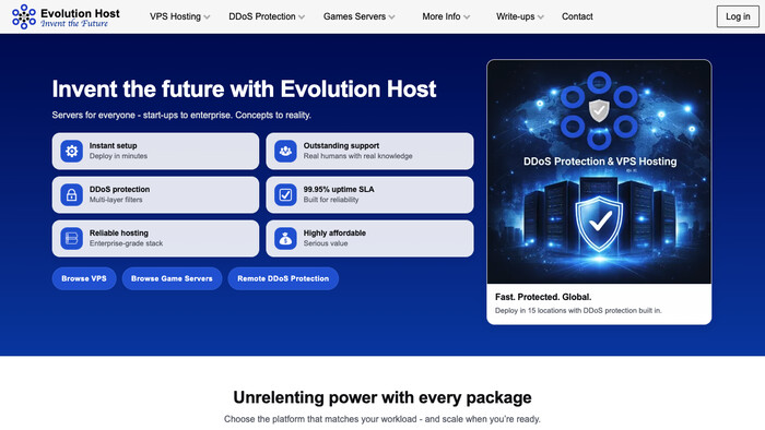 Evolution Host screenshot