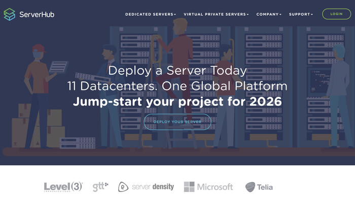 ServerHub screenshot