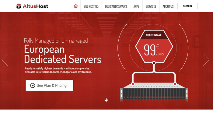 AltusHost screenshot