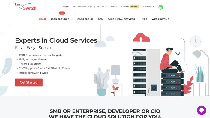Leapswitch screenshot