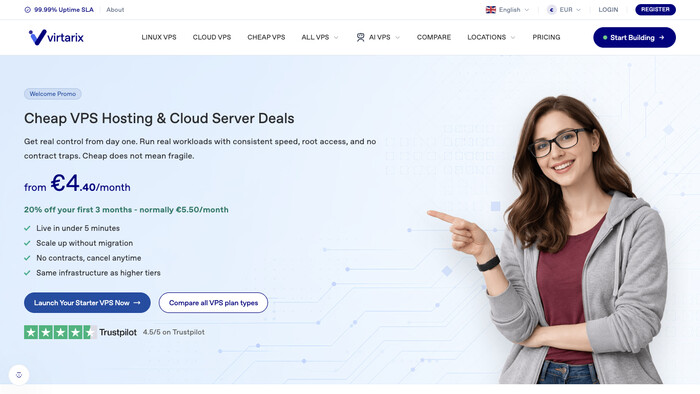 Virtarix screenshot